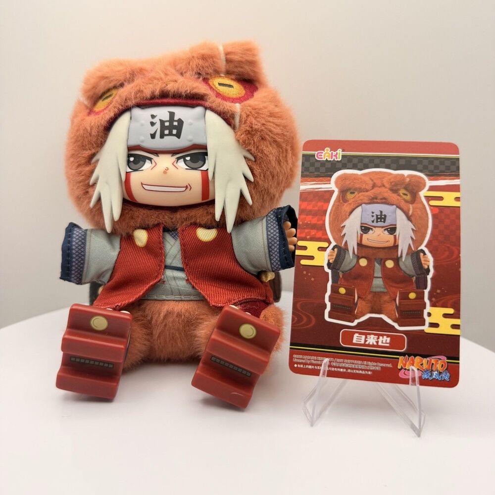 Top Toy Naruto Shippuden Beast Party Series Plush Blind Box Confirmed - Jiraiya